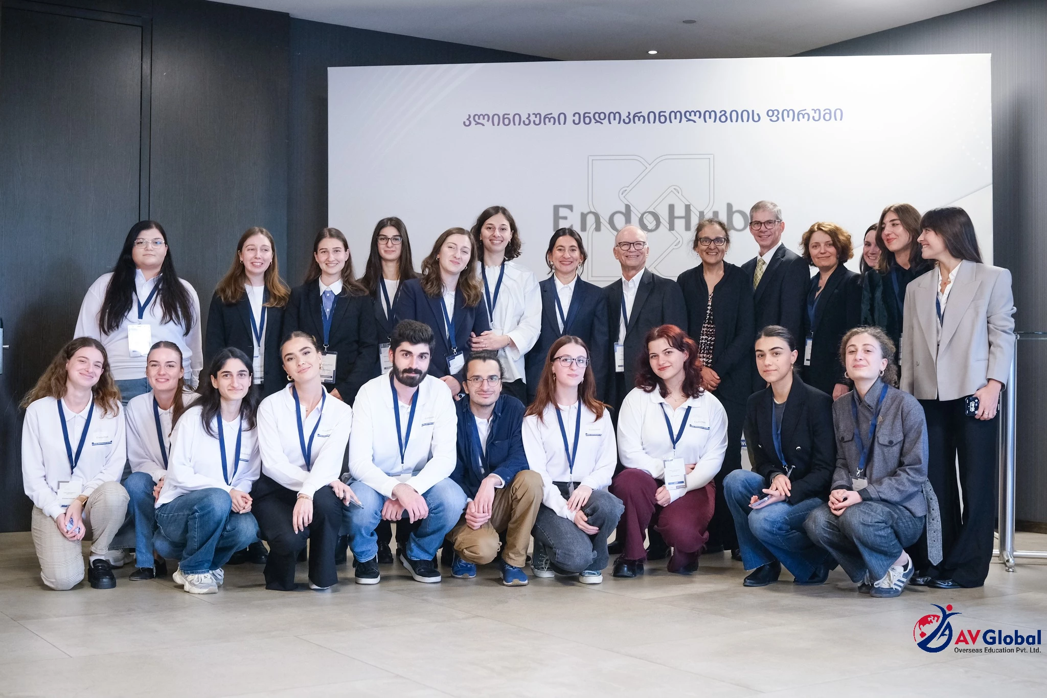 DTMU faculty with Indian MBBS students